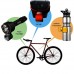 Universal 360 Degree Rotation Car Mount Holder Car Air Vent, Steering Wheel, Bicycle Handle Bar Mount Holder Cradle Stand for Cellphone, iPhone, Samsung, GPS, Flashlight 